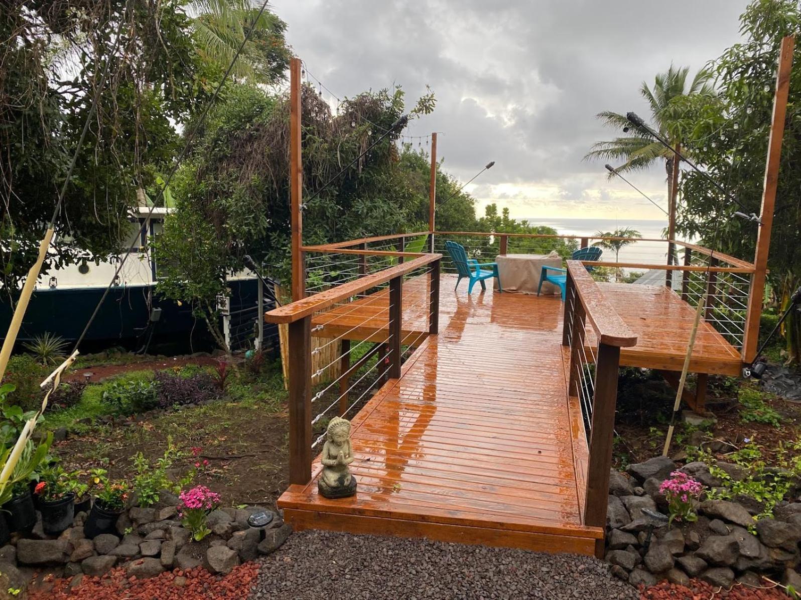 Vila Cozy Jungle Boat Hideaway With Stunning Ocean View Kealakekua Exteriér fotografie